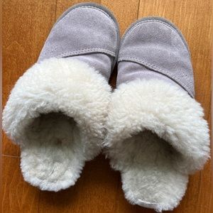 Slippers worn every day until purchase